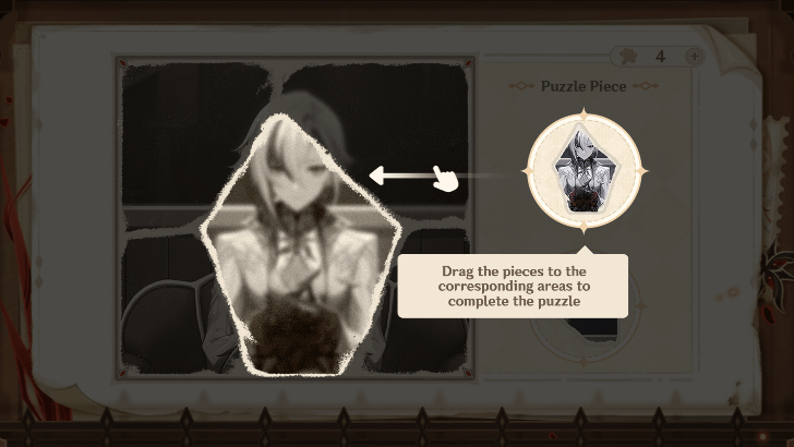 Genshin - Fragmented Memories - Complete the puzzles