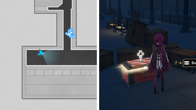 Honkai Star Rail - Dreamflux Reef Chest 1 Location