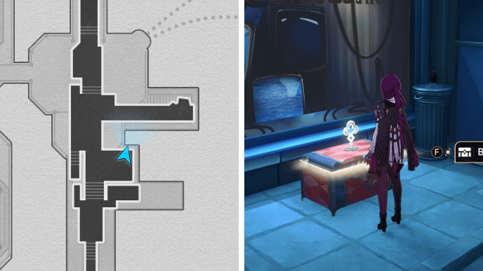Honkai Star Rail - Dreamflux Reef Chest 2 Location