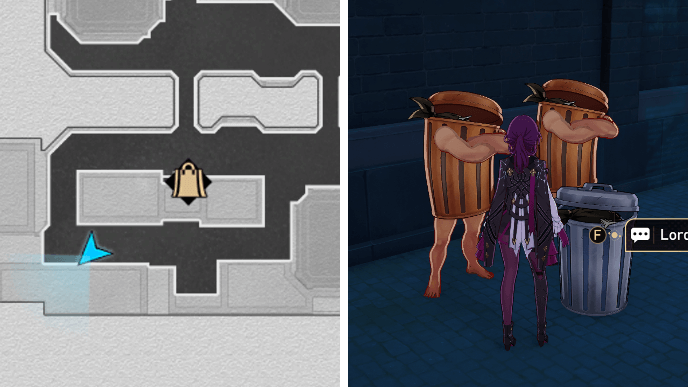 Honkai Star Rail - Dreamflux Reef Lordly Trashcan 2 Location