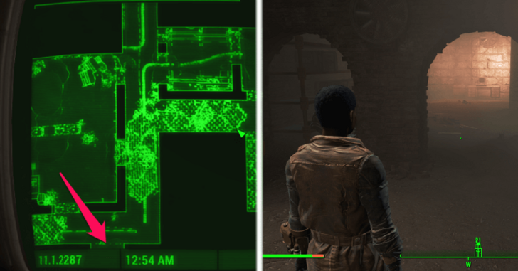 Fallout 4 - Castle Tunnels Map