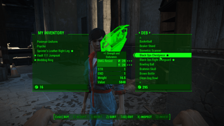 Fallout 4 - Bunker Hill Black Ops Set Armor