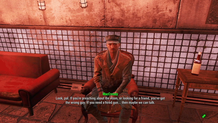 Fallout 4 - MacCready in the Third Rail