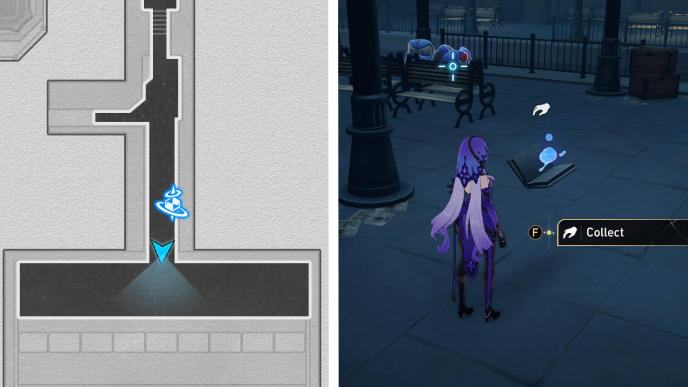 Honkai Star Rail - Lost Diary - Vagrant Sticker Location