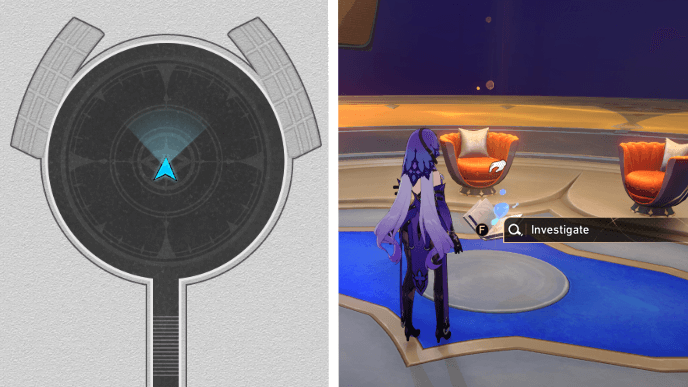 Honkai Star Rail - Argenti Sticker Location