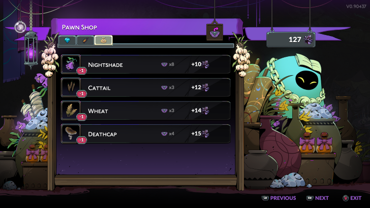 Hades 2 - Sell Plants to the Broker