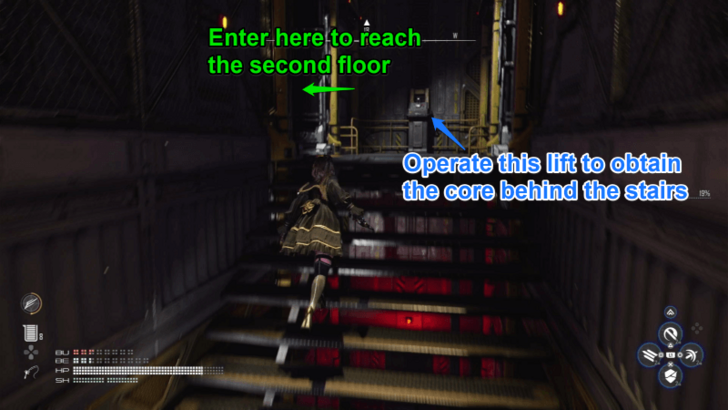 Stellar Blade - Going Up the Cargo Lift