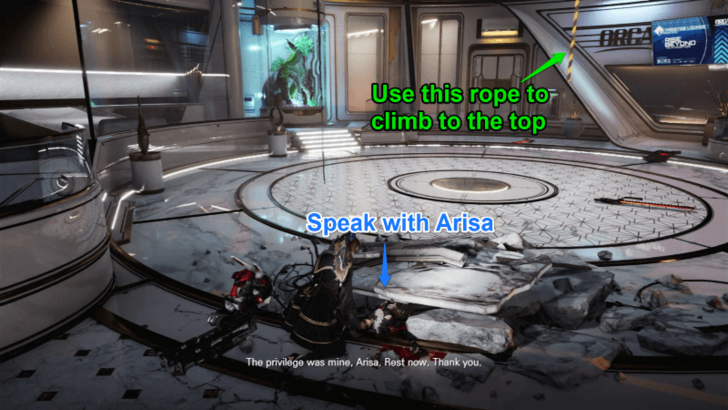 Stellar Blade - Going Up the Passenger Lift