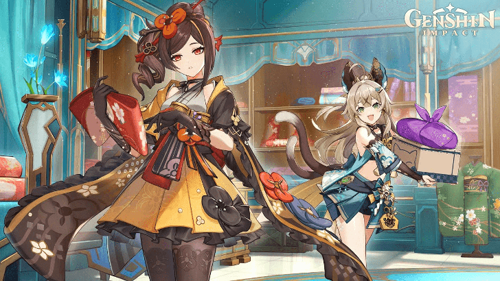 Genshin Impact Version 4.5 - Blades Weaving Betwixt Brocade