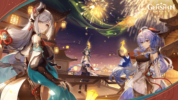 Genshin Impact Version 2.4 - Fleeting Colors in Flight