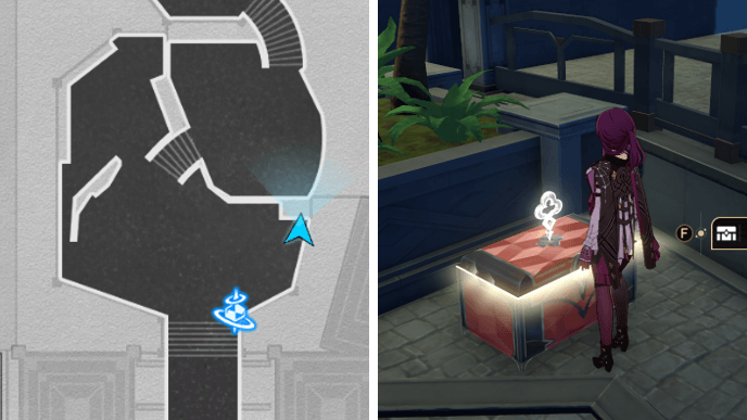 Honkai Star Rail - SoulGlad Scorchsand Audition Venue Chest 3 Location