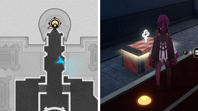 Honkai Star Rail - SoulGlad Scorchsand Audition Venue Chest 12 Location