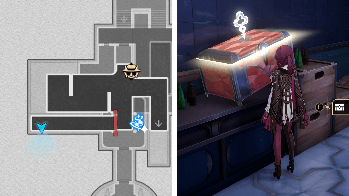 Honkai Star Rail - SoulGlad Scorchsand Audition Venue Chest 23 Location