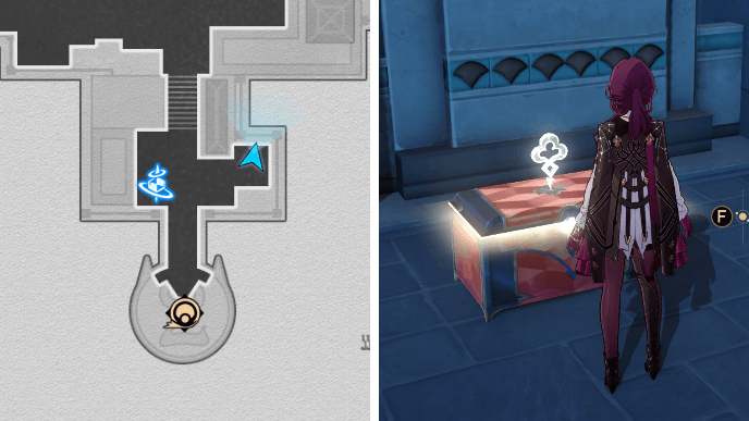 Honkai Star Rail - SoulGlad Scorchsand Audition Venue Chest 25 Location