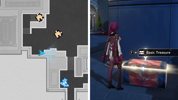 Honkai Star Rail - SoulGlad Scorchsand Audition Venue Chest 27 Location