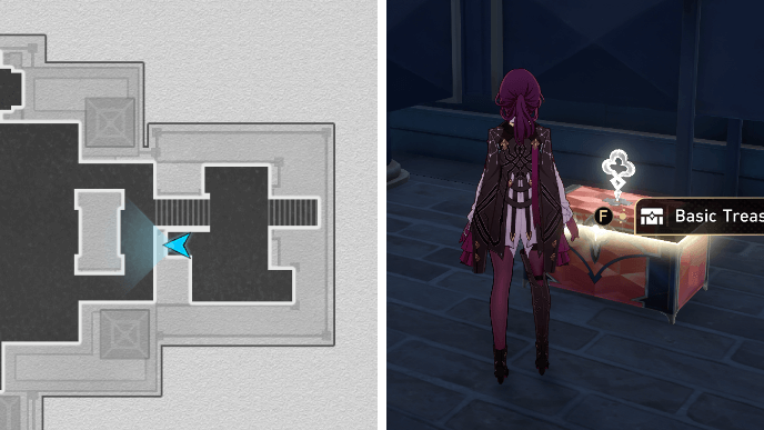 Honkai Star Rail - SoulGlad Scorchsand Audition Venue Chest 29 Location