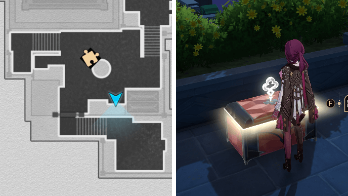 Honkai Star Rail - SoulGlad Scorchsand Audition Venue Chest 33 Location