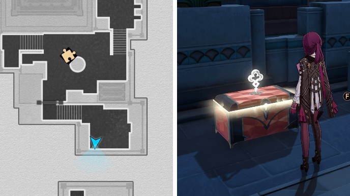 Honkai Star Rail - SoulGlad Scorchsand Audition Venue Chest 35 Location