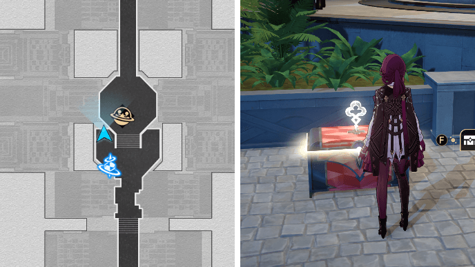 Honkai Star Rail - SoulGlad Scorchsand Audition Venue Chest 37 Location