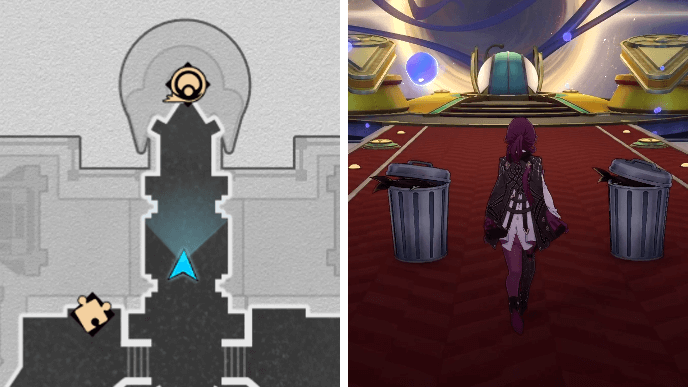 Honkai Star Rail - SoulGlad Scorchsand Audition Venue Lordly Trashcans Location