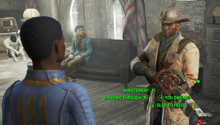 Fallout 4 - Speak with Preston Garvey