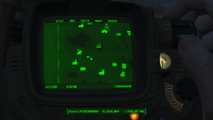 Fallout 4 - Fallen Road Map