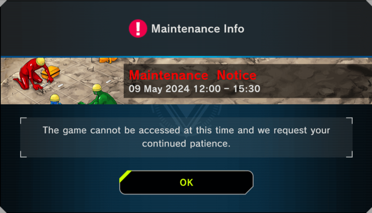 Master Duel - May 9 2024 Maintenance Schedule