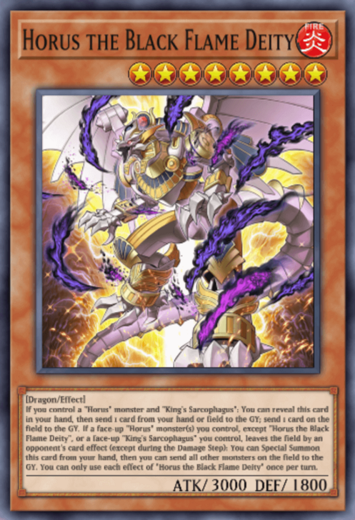 Horus the Black Flame Deity