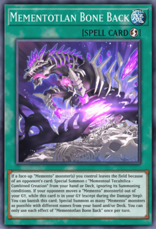 Mementotlan Bone Back