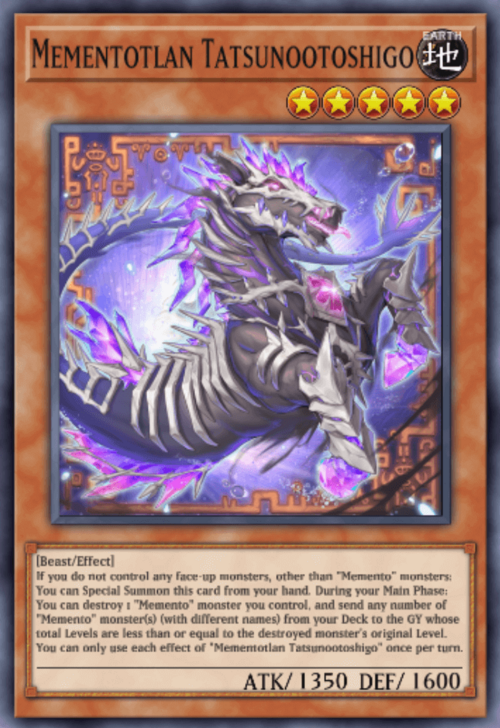 Mementotlan Tatsunootoshigo