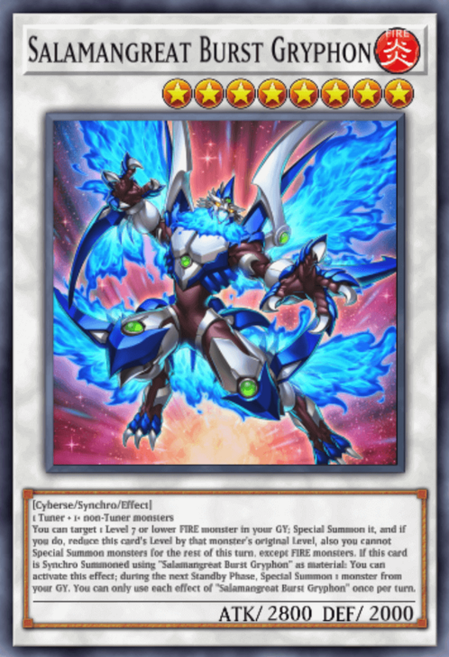 Salamangreat Burst Gryphon