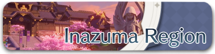 Genshin - Inazuma Map Guide Slim