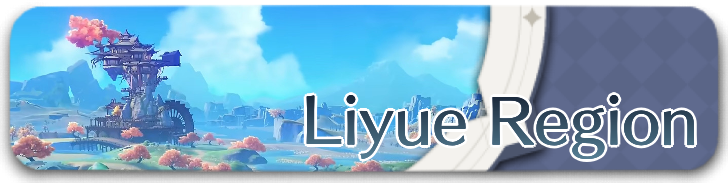 Genshin Impact - Liyue Map Guide Slim