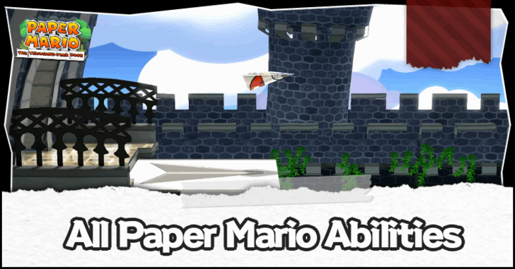 Paper Mario TTYD Switch Remake - All Paper Mario Abilities Banner