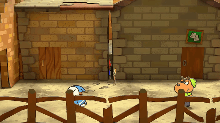 Paper Mario TTYD Switch Remake - Paper Mode