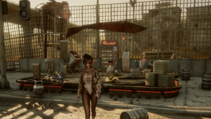 Stellar Blade - Debris-filled Entryway Camp