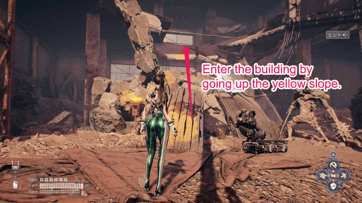 Stellar Blade - Crane ID Card Location Step 2