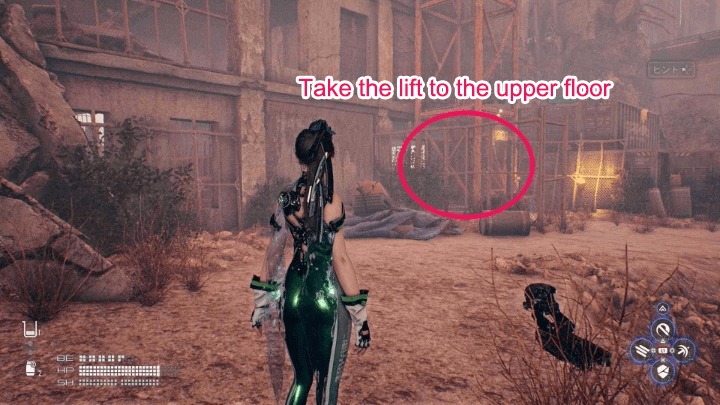 Stellar Blade - 3rd Crane ID Card Location Step 3