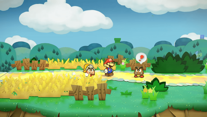 Paper Mario TTYD Switch Remake - Battle Begins on Enemy Contact