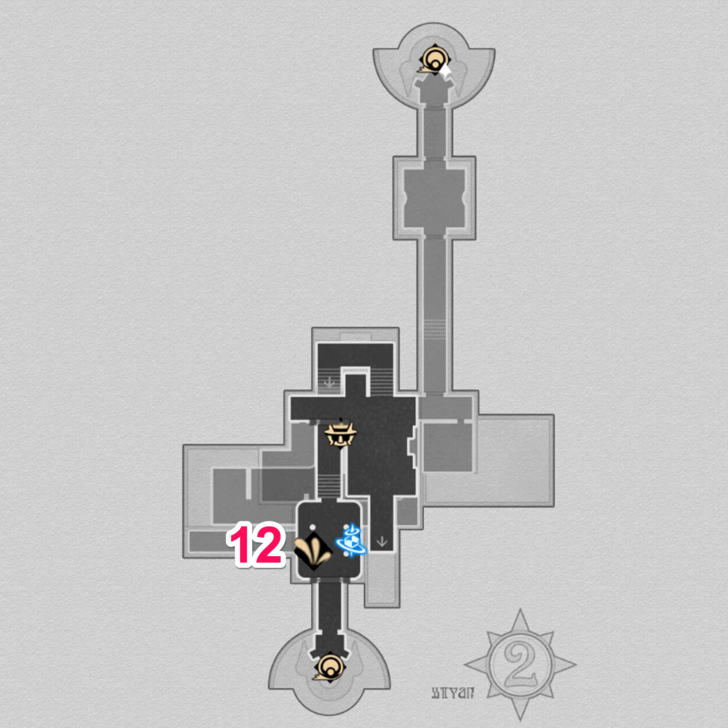 Honkai Star Rail - Origami Birds in SoulGlad Scorchsand Audition Venue - Stage 2 - Gunfire Trial - F1