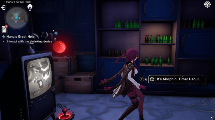 Honkai Star Rail - Interact with the shrinking device