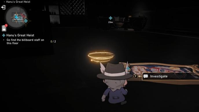 Honkai Star Rail - Find the Billboard Staff on the 1st Floor