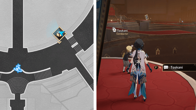 Honkai Star Rail - Dress Rehearsal (III) Location