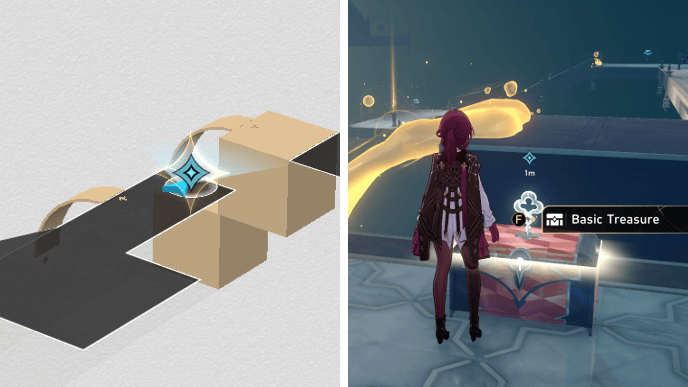 Honkai Star Rail - Penacony Grand Theater Chest 41 Location