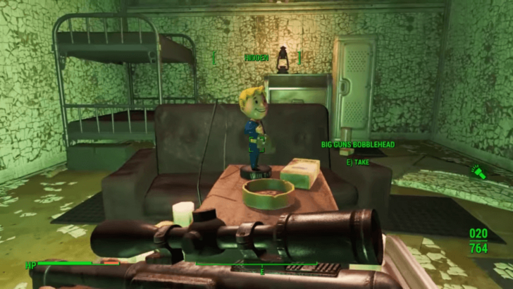 Fallout - Big Guns Bobblehead Location