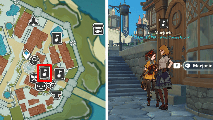 Genshin Impact Ballad of the First Light - Second Movement Location