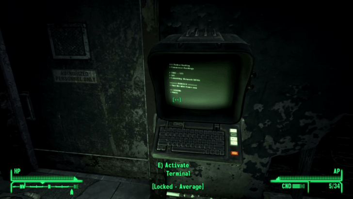 Fallout New Vegas - Access Terminals