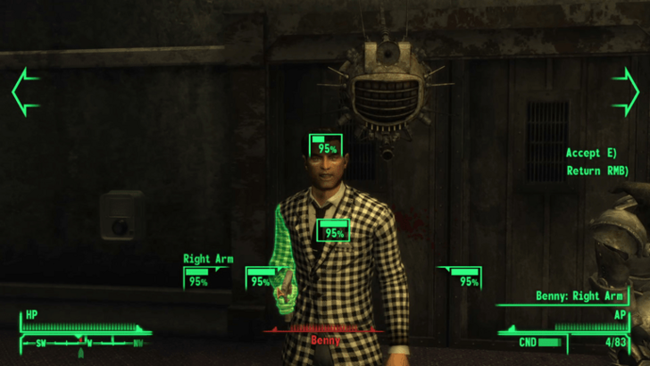 Fallout New Vegas - Use V.A.T.S. Smartly