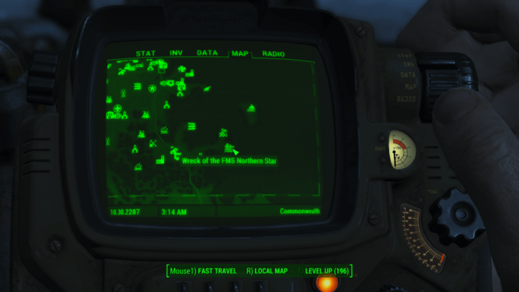Fallout - Agility Bobblehead Map