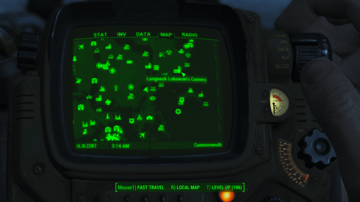 Fallout - Barter Bobblehead Map